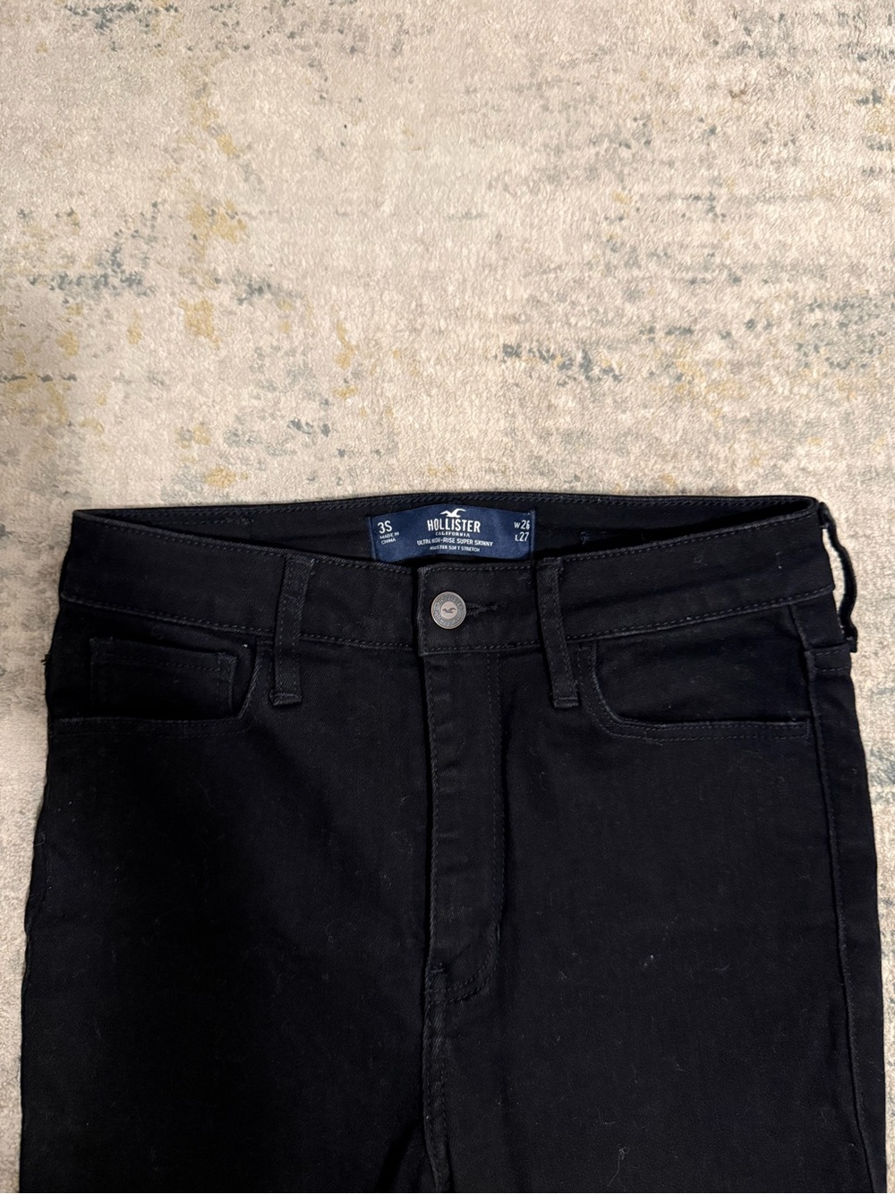 Hollister Women's Black Skinny Jeans